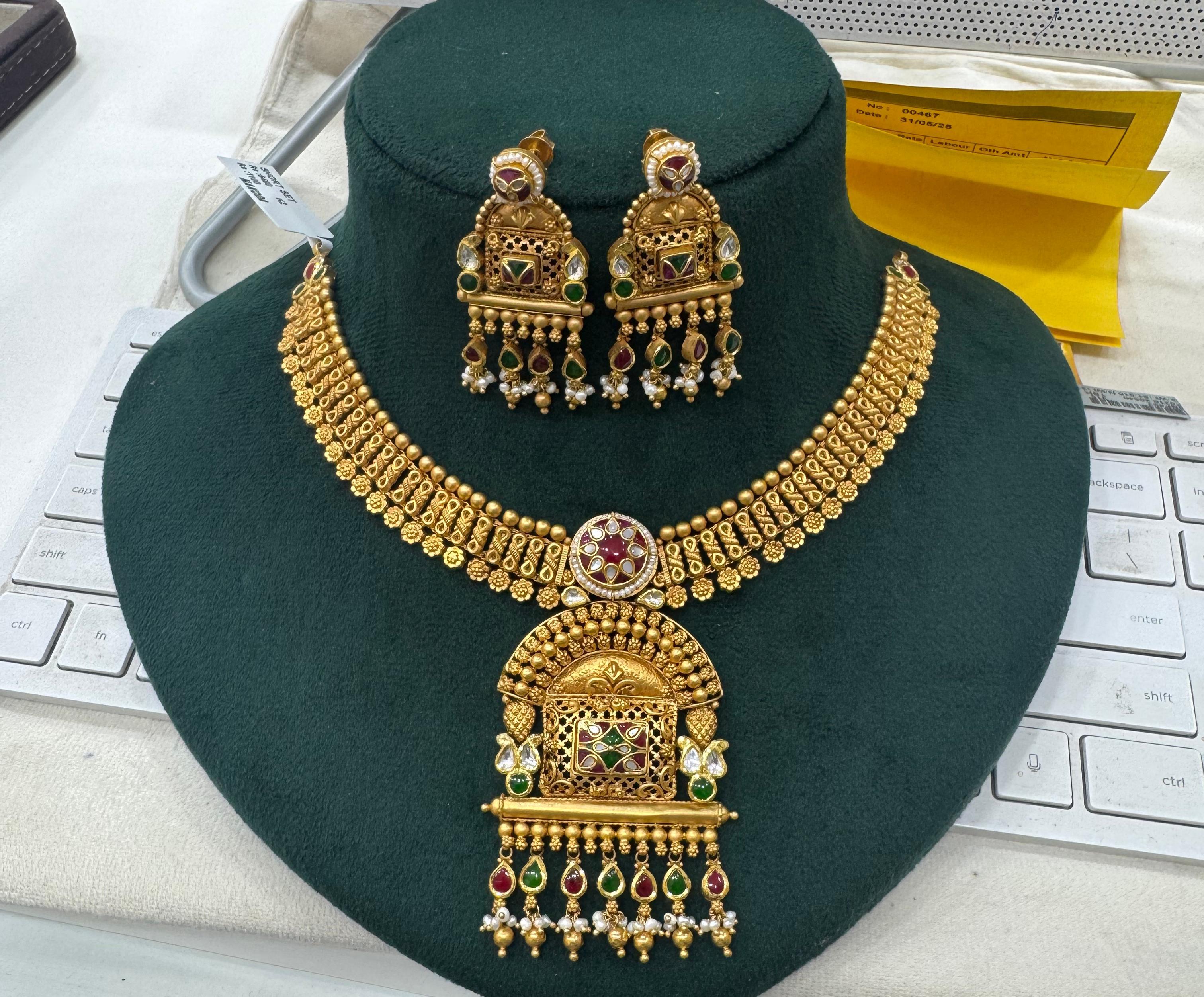Kesari Jewellers Heritage Necklace